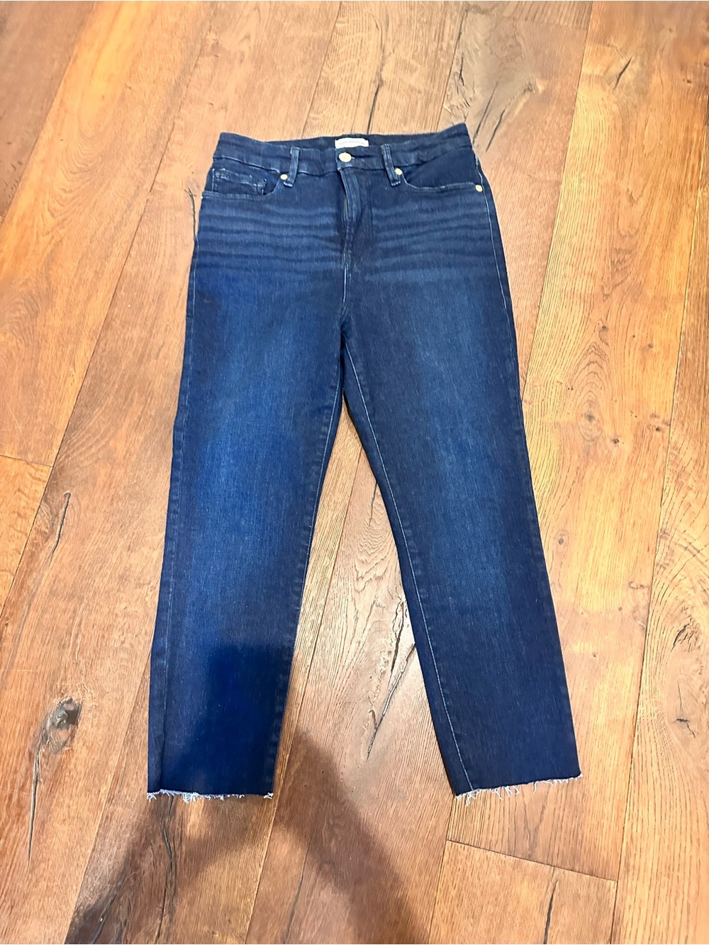 Always Fits Good Classic Straight Leg Jeans High-Rise Slim Straight Jeans 6 - Picture 4 of 12